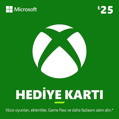 X-Box 25 TL Hediye Kartı