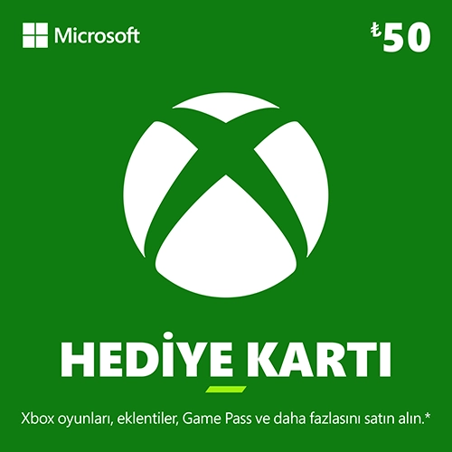 X-Box 50 TL Hediye Kartı